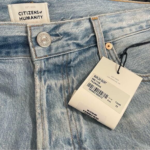 Citizens of Humanity Women’s Marlow Vintage Fit Short in Taormina sz 32 - Picture 6 of 7